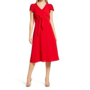 Donna Ricci Tie Front Dress